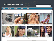 Tablet Screenshot of apeopledirectory.com